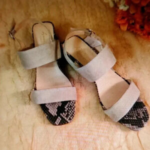 AVELLINU VERO CUOIO TAN LEATHER SNAKE HEELS